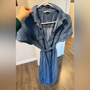 Lucky Brand Blue Denim Dress, size M